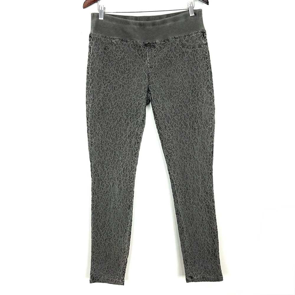 EUC. XCVI Gray Patterned Leggings, sz M